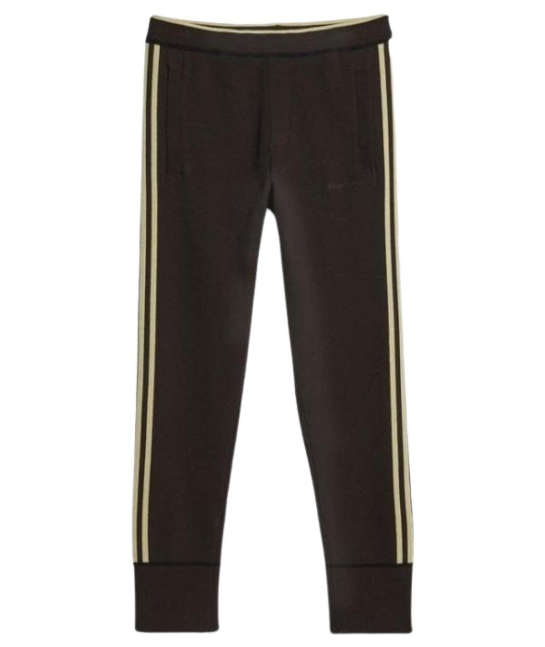 ADIDAS Коричневые прямые брюки, фото 1