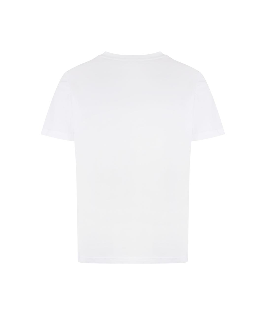 A.P.C. Белая хлопковая футболка, фото 2