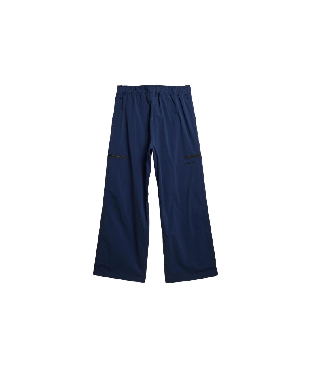 ADIDAS Синие прямые брюки, фото 2