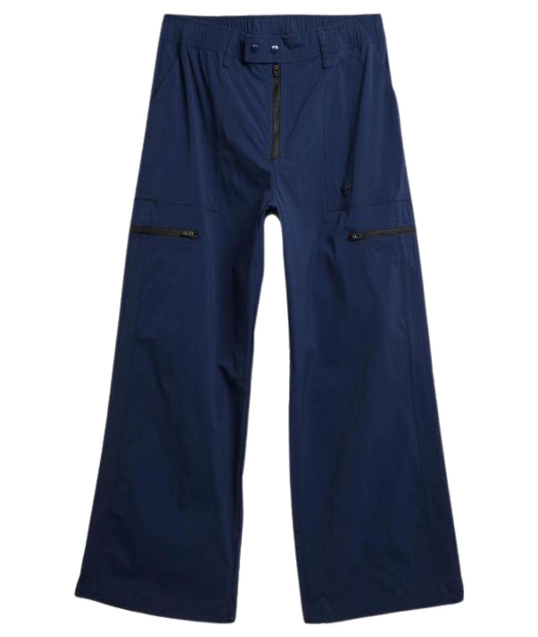 ADIDAS Синие прямые брюки, фото 1