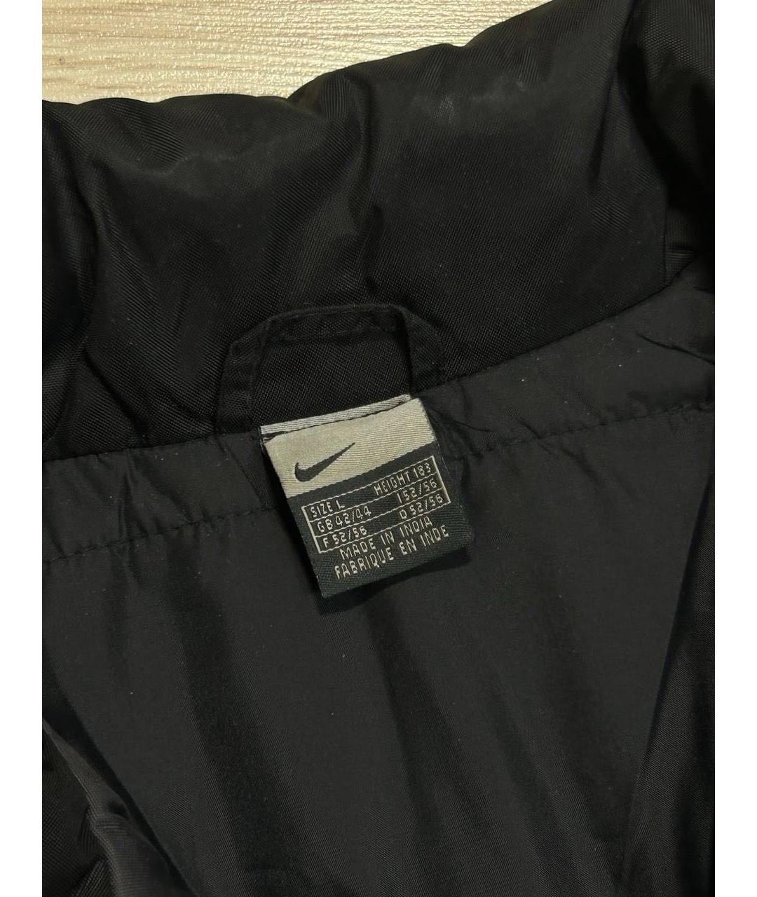 NIKE Черная полиэстеровая куртка, фото 3