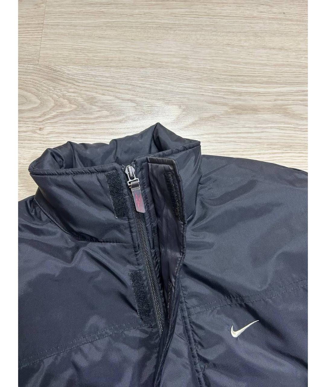 NIKE Черная полиэстеровая куртка, фото 4