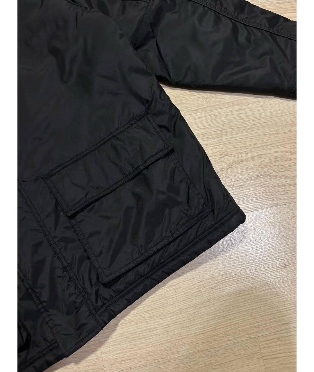 NIKE Черная полиэстеровая куртка, фото 5