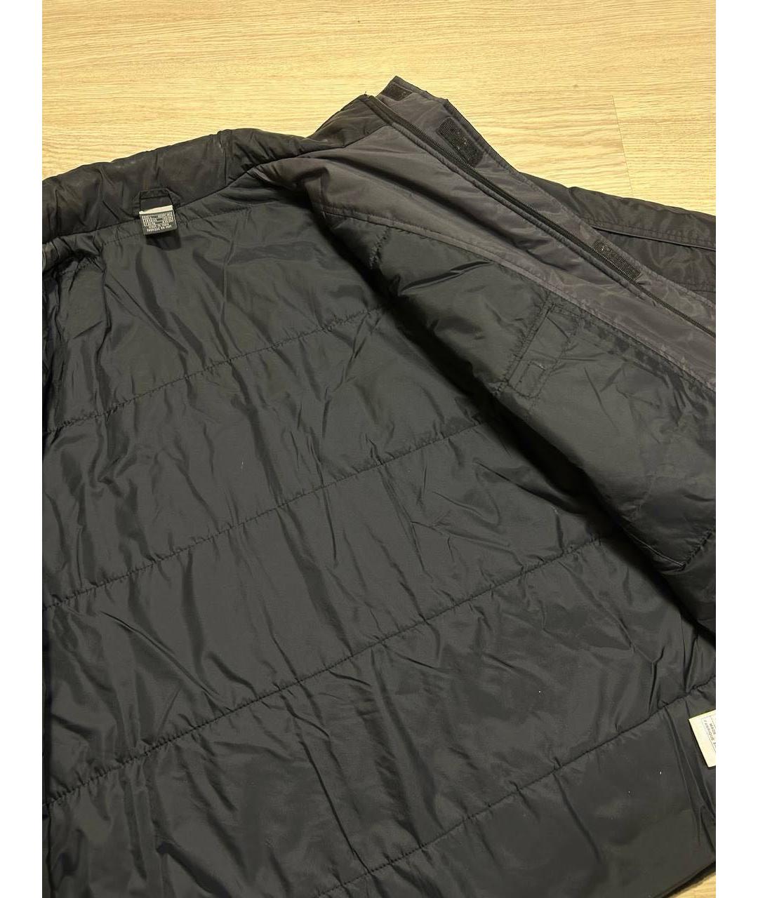 NIKE Черная полиэстеровая куртка, фото 8