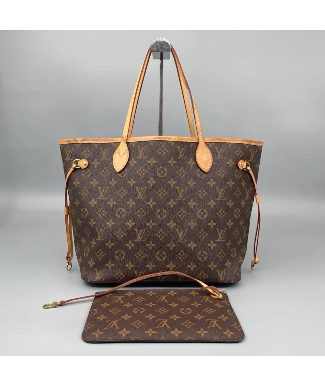 LOUIS VUITTON Коричневая сумка тоут, фото 2