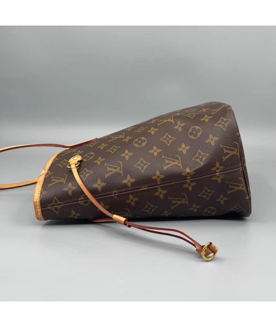 LOUIS VUITTON Коричневая сумка тоут, фото 5