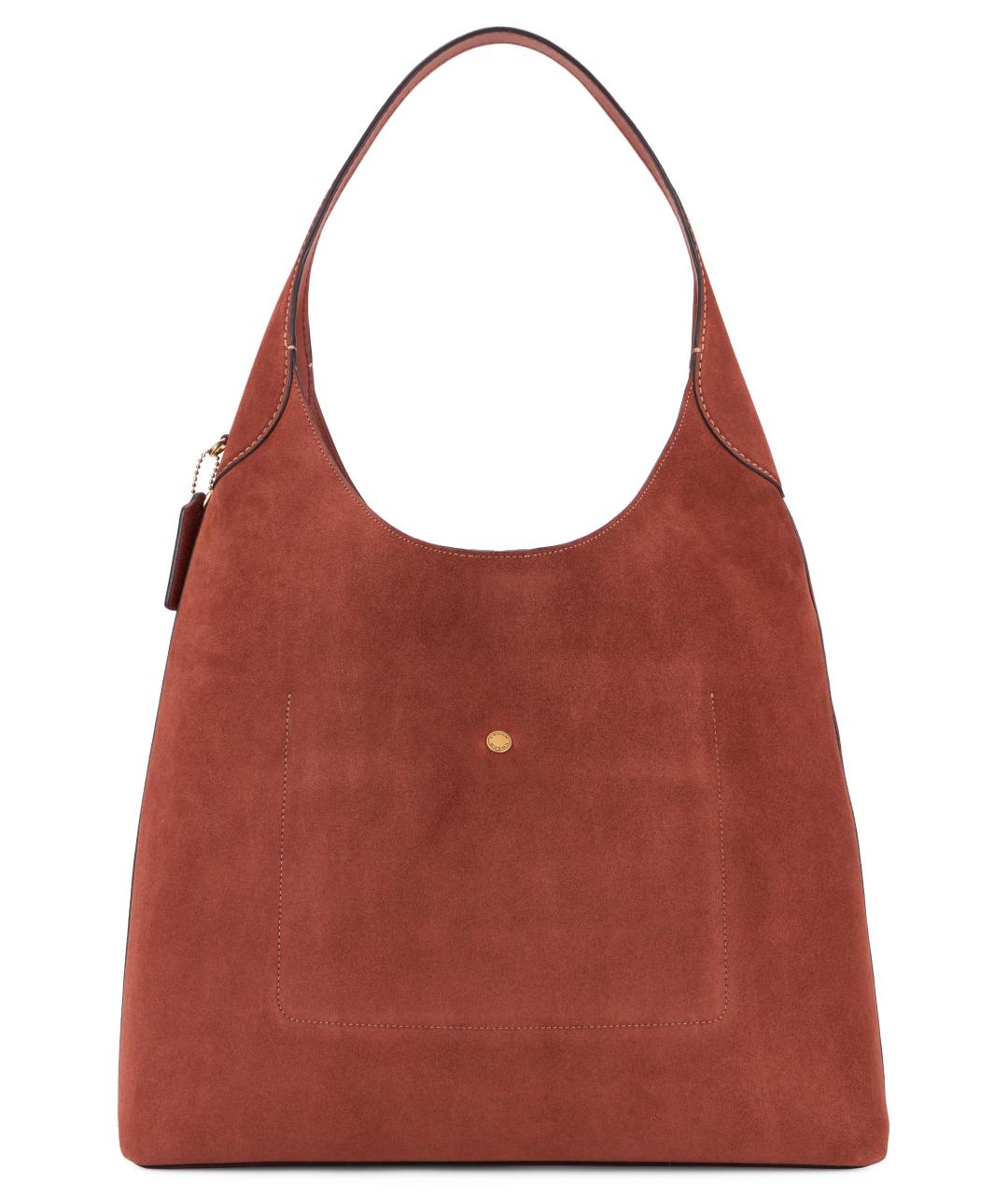 COACH Замшевая сумка тоут, фото 3