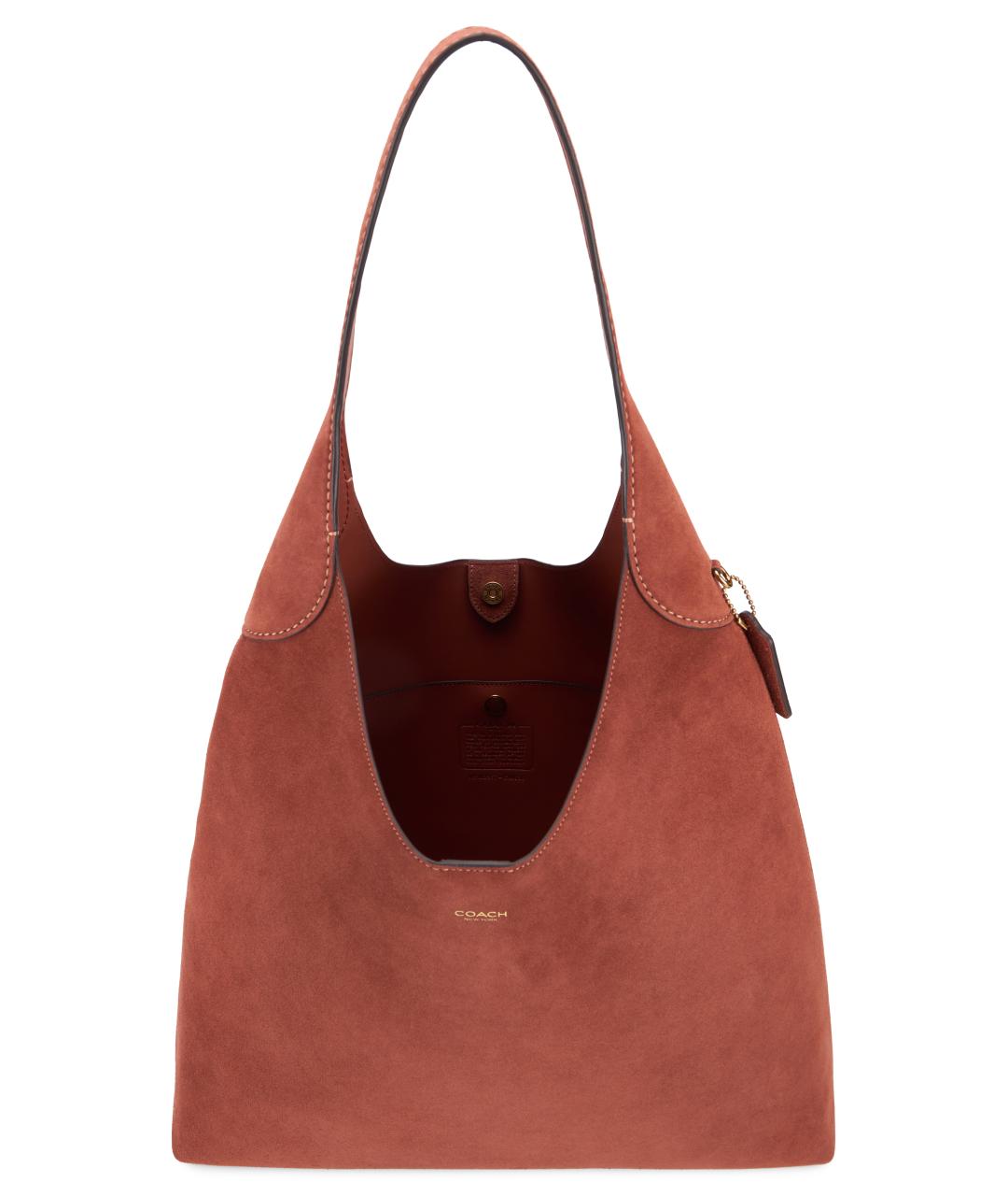 COACH Замшевая сумка тоут, фото 4
