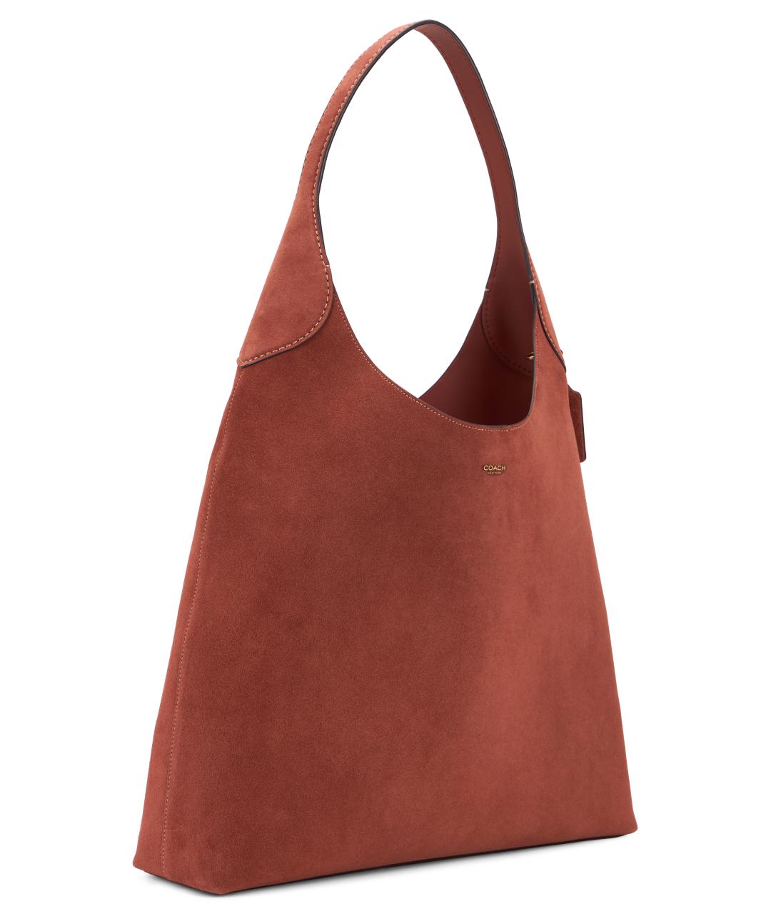 COACH Замшевая сумка тоут, фото 2