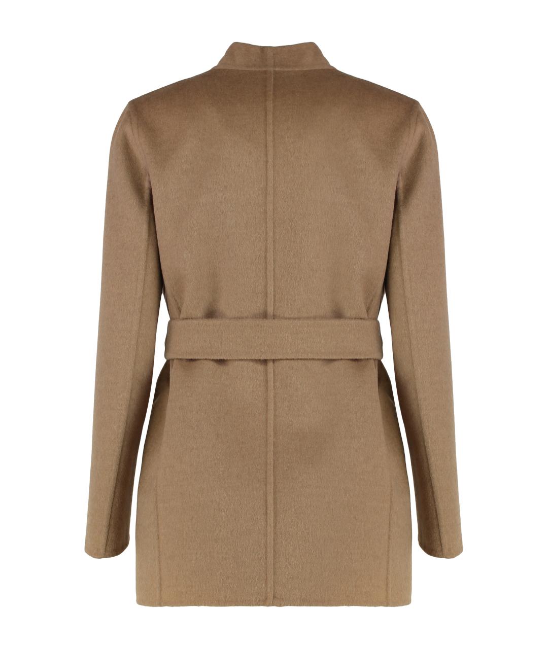 MAX MARA Бежевая шерстяная куртка, фото 2