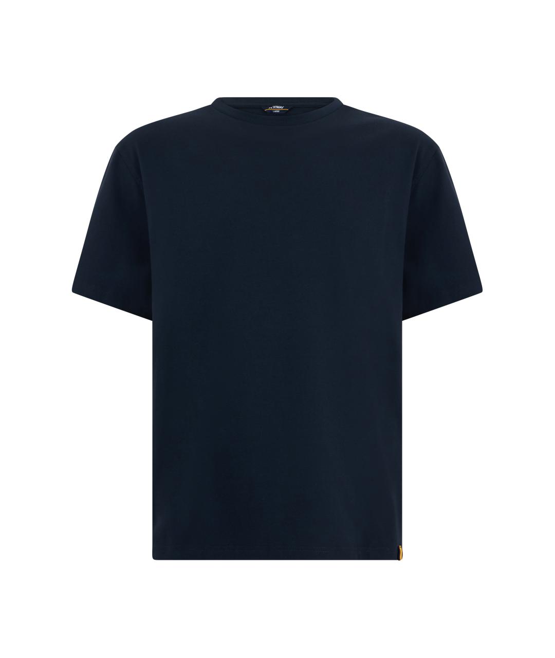 K-WAY Синяя хлопковая футболка, фото 1
