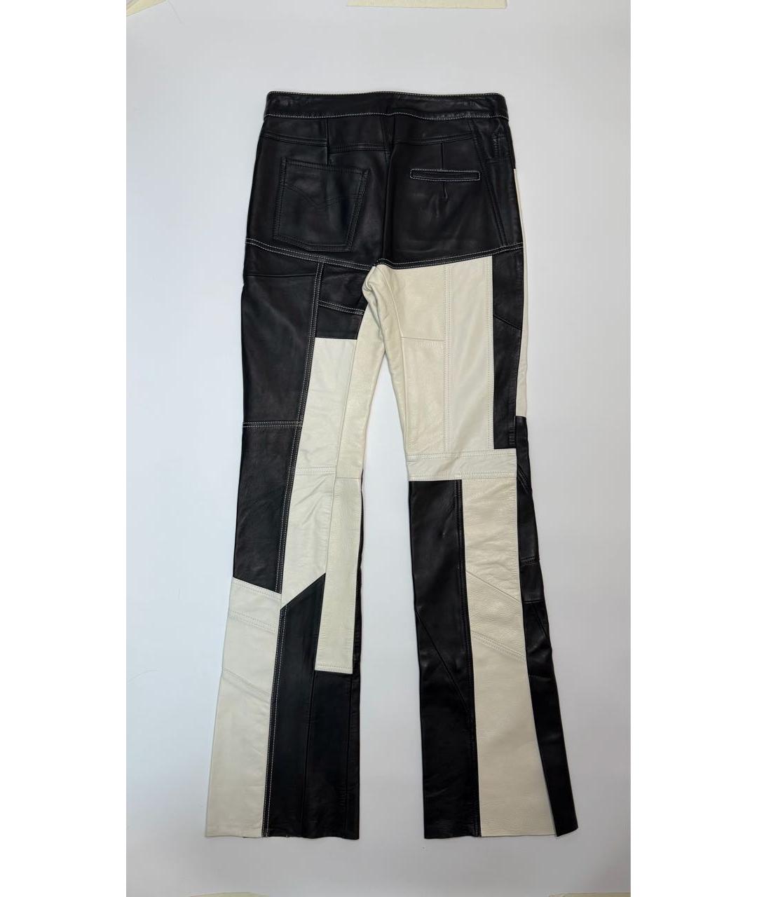 CELINE Кожаные прямые брюки, фото 2