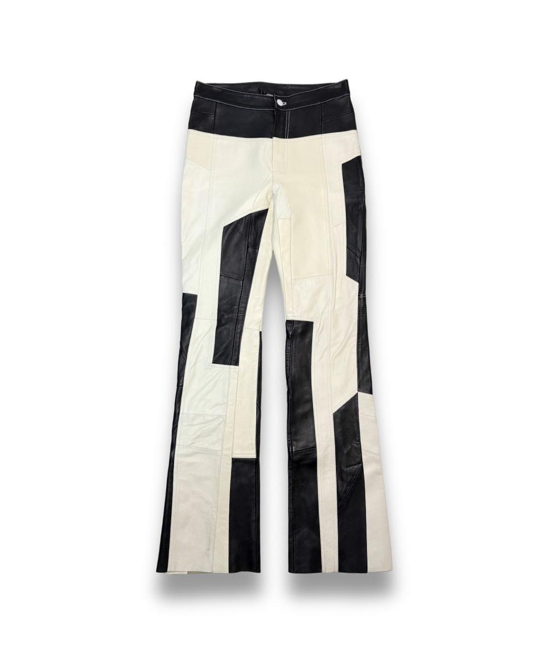 CELINE Кожаные прямые брюки, фото 5