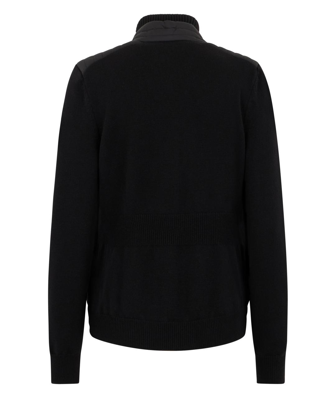 MONCLER GRENOBLE Черный полиамидовый кардиган, фото 2