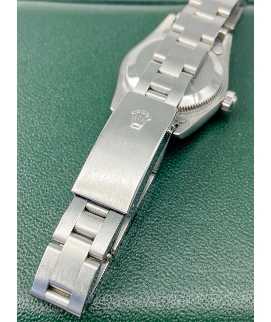 ROLEX Серебряные металлические часы, фото 4