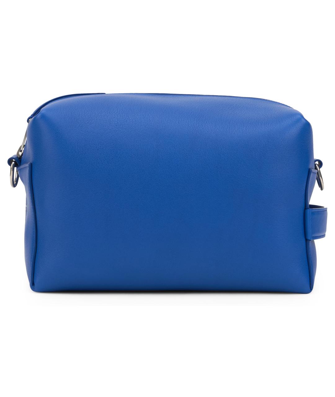 CELINE Синяя кожаная сумка на плечо, фото 4