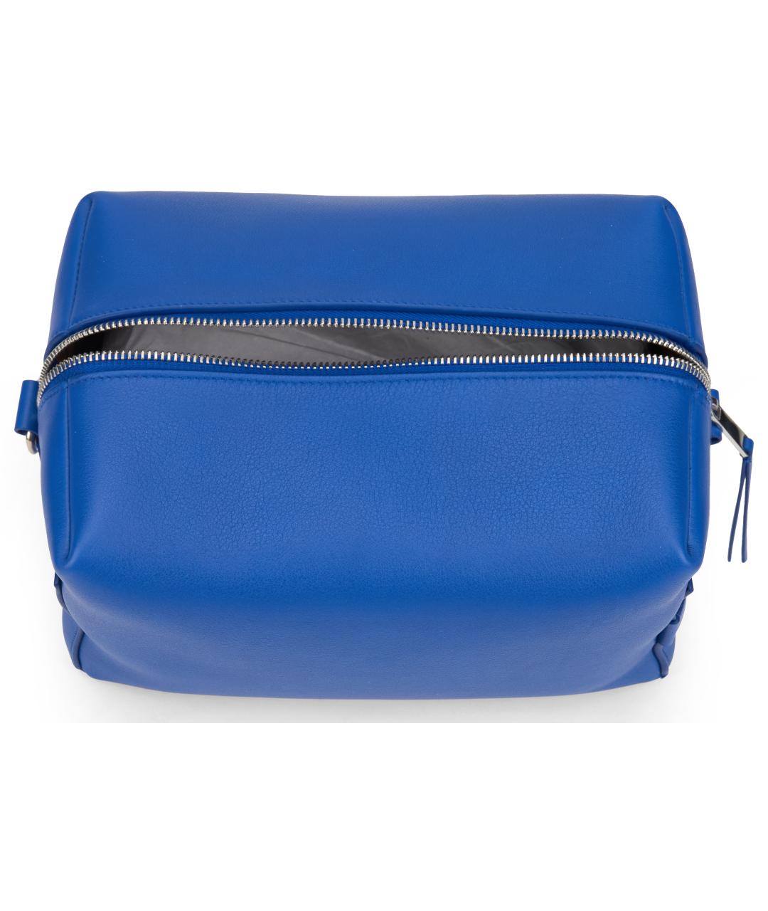 CELINE Синяя кожаная сумка на плечо, фото 5