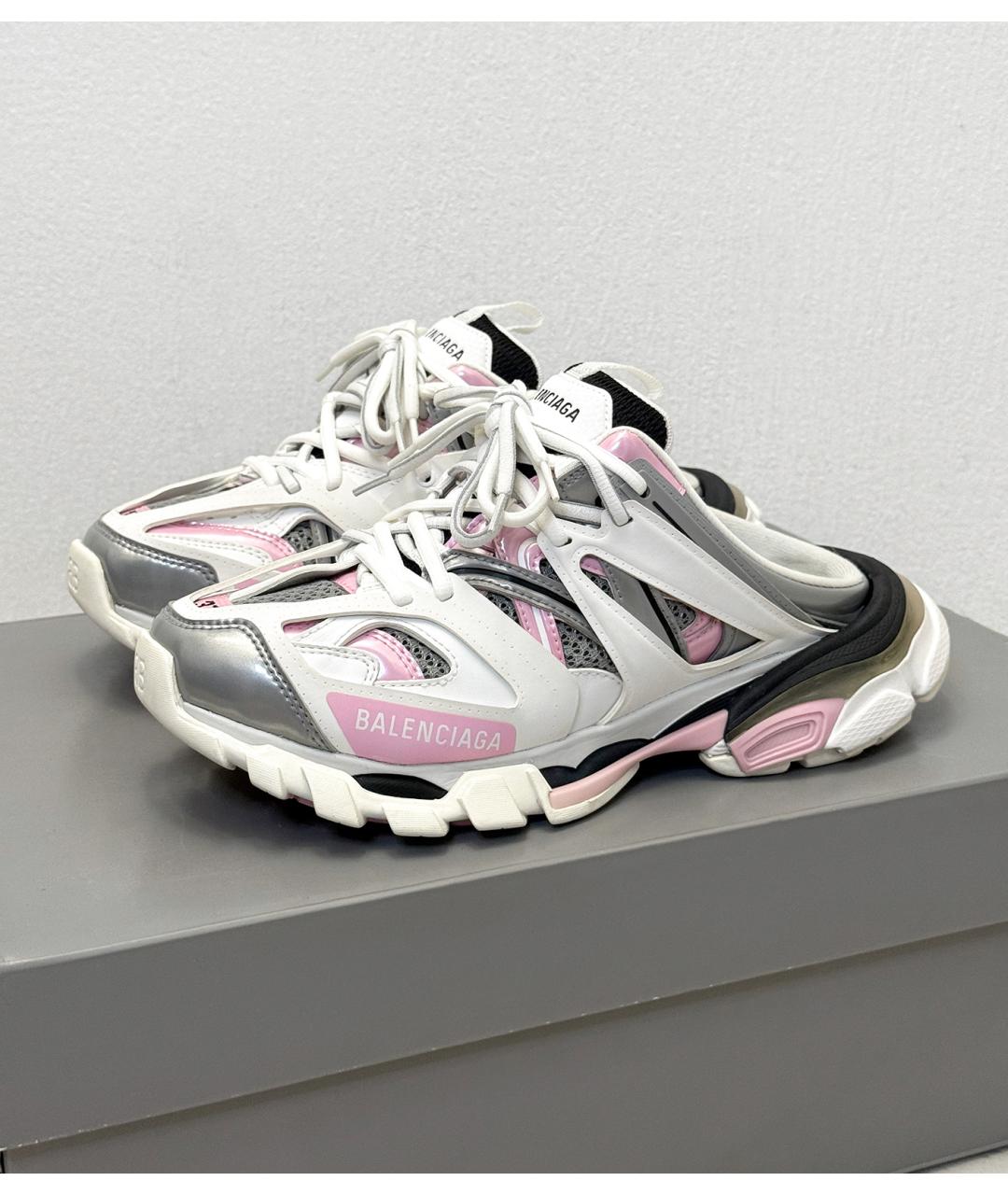 BALENCIAGA Белые кроссовки, фото 2