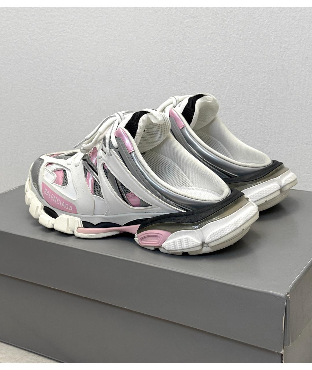 BALENCIAGA Белые кроссовки, фото 5