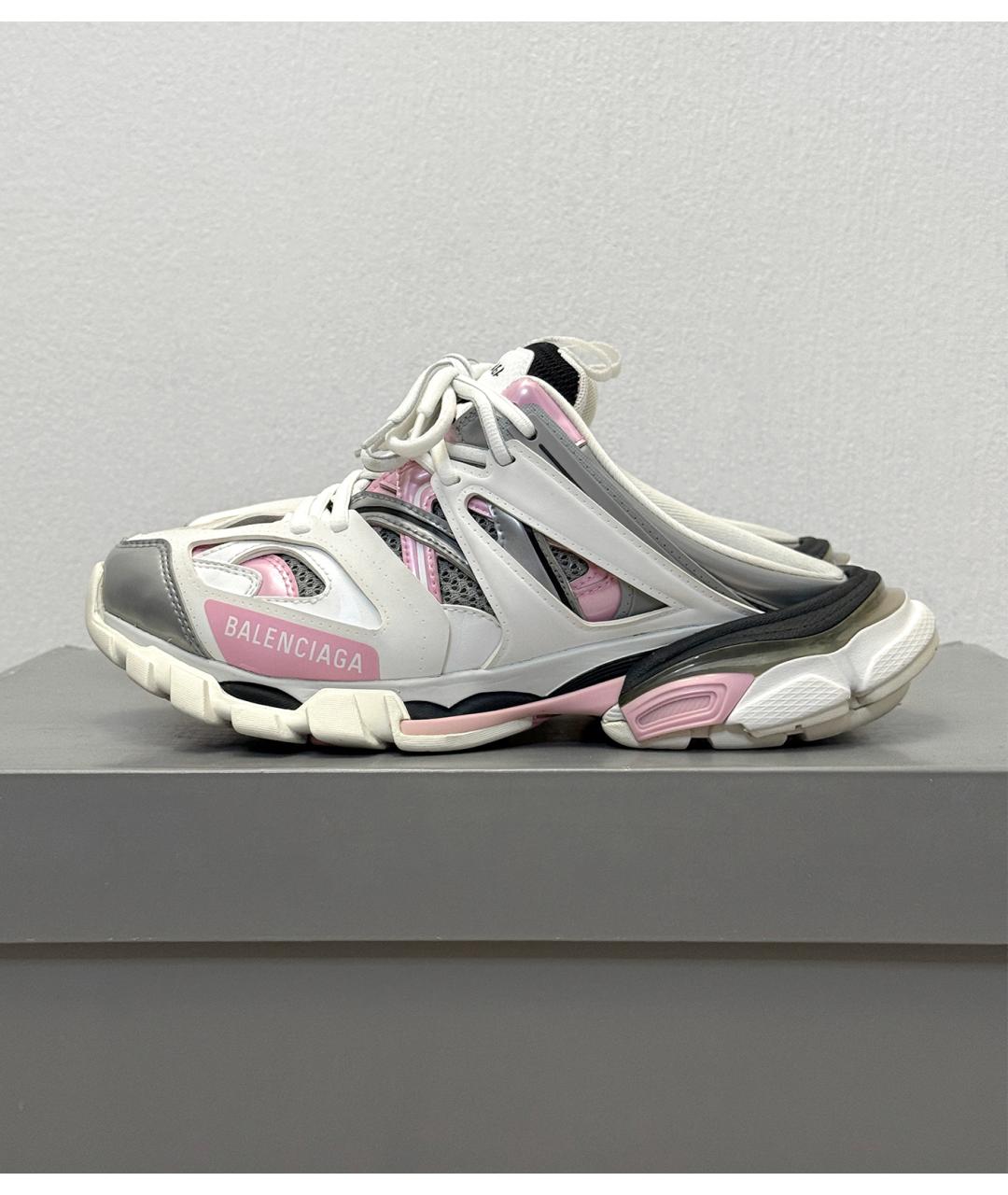 BALENCIAGA Белые кроссовки, фото 4