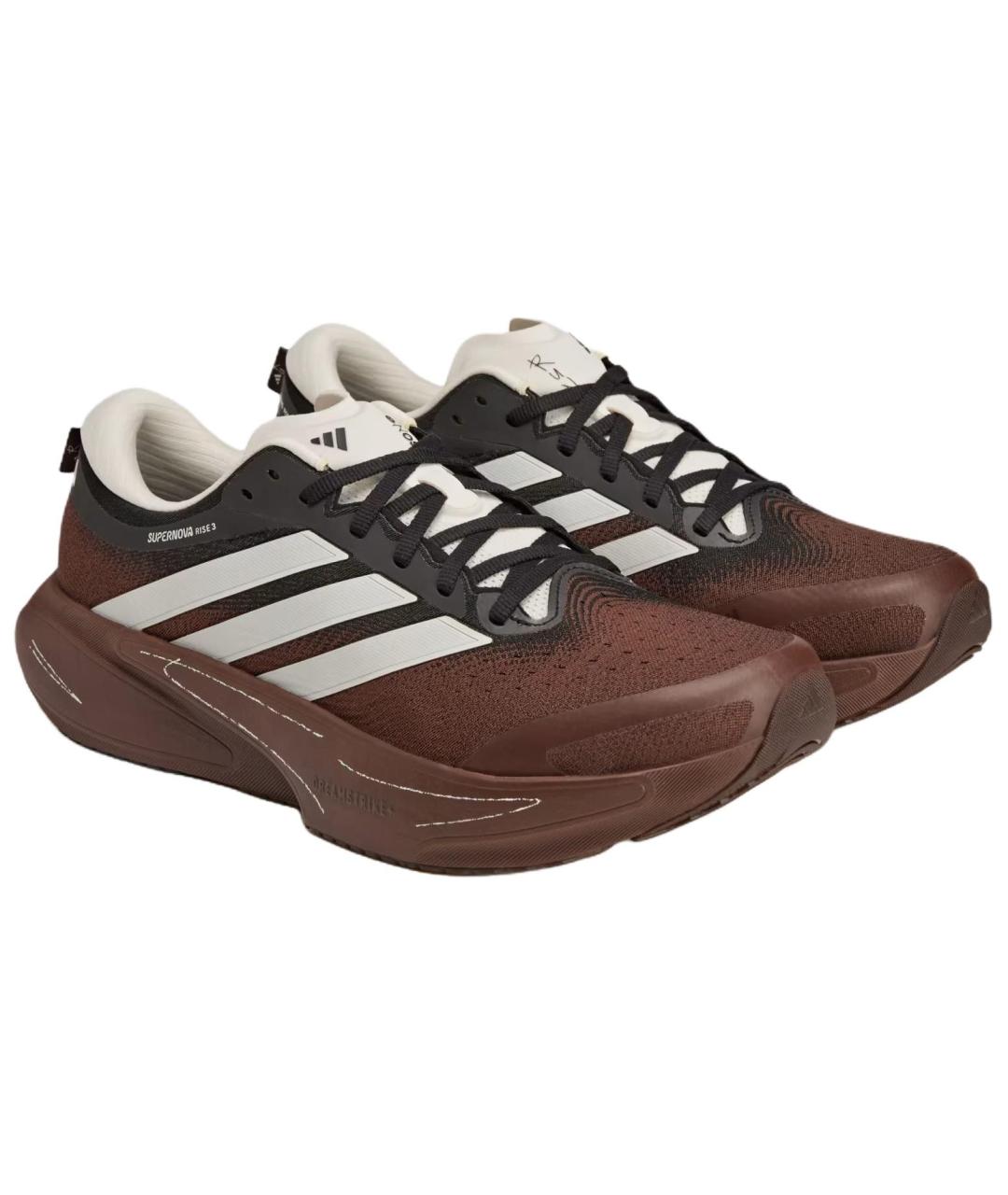 ADIDAS Коричневые синтетические низкие кроссовки / кеды, фото 3