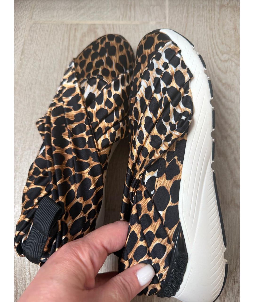 CASADEI Коричневые кеды, фото 5