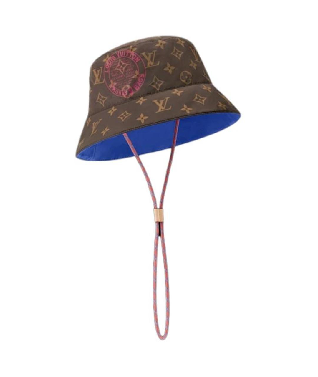 LOUIS VUITTON Коричневая панама, фото 2