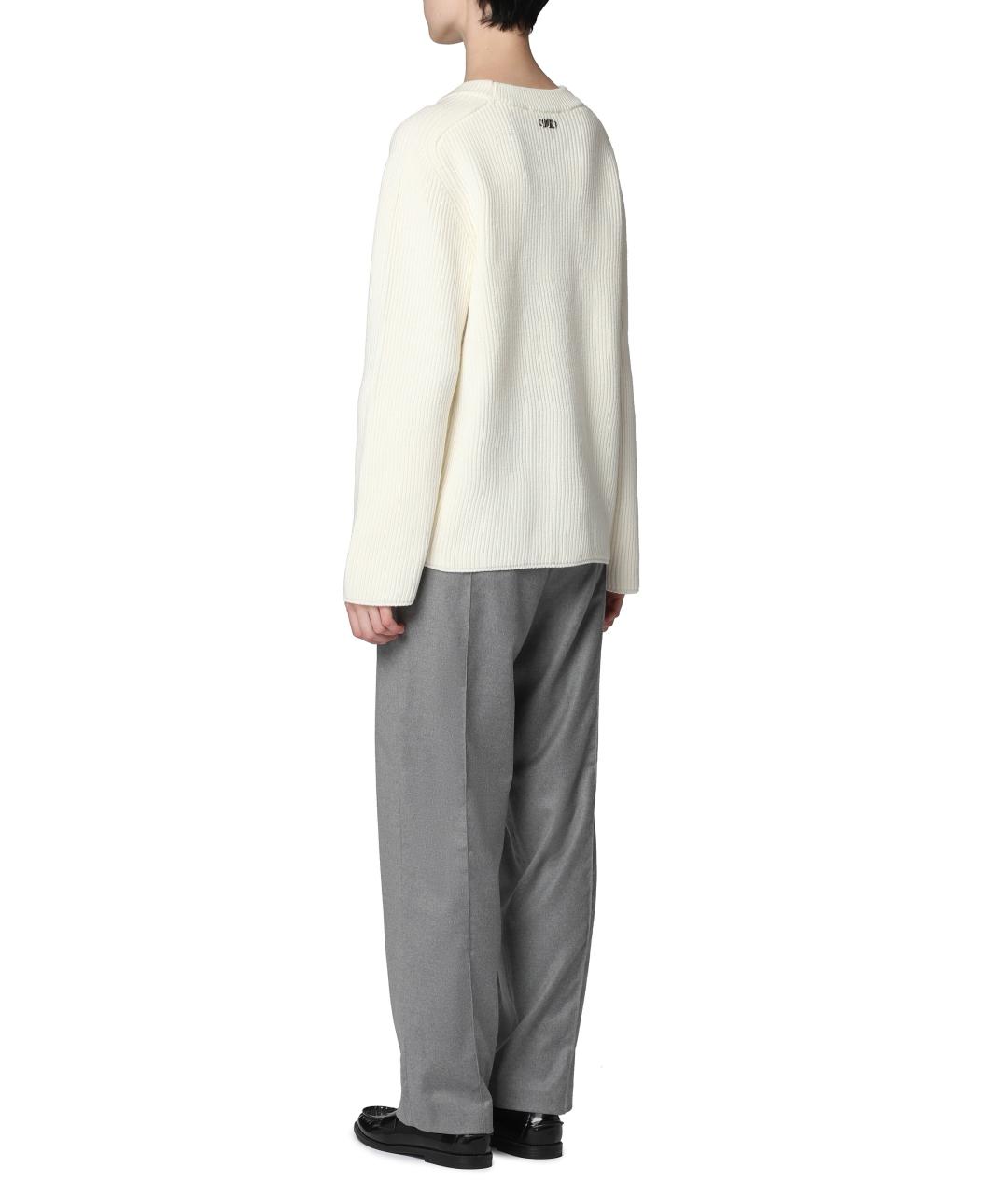 MICHAEL MICHAEL KORS Бежевый шерстяной джемпер / свитер, фото 4