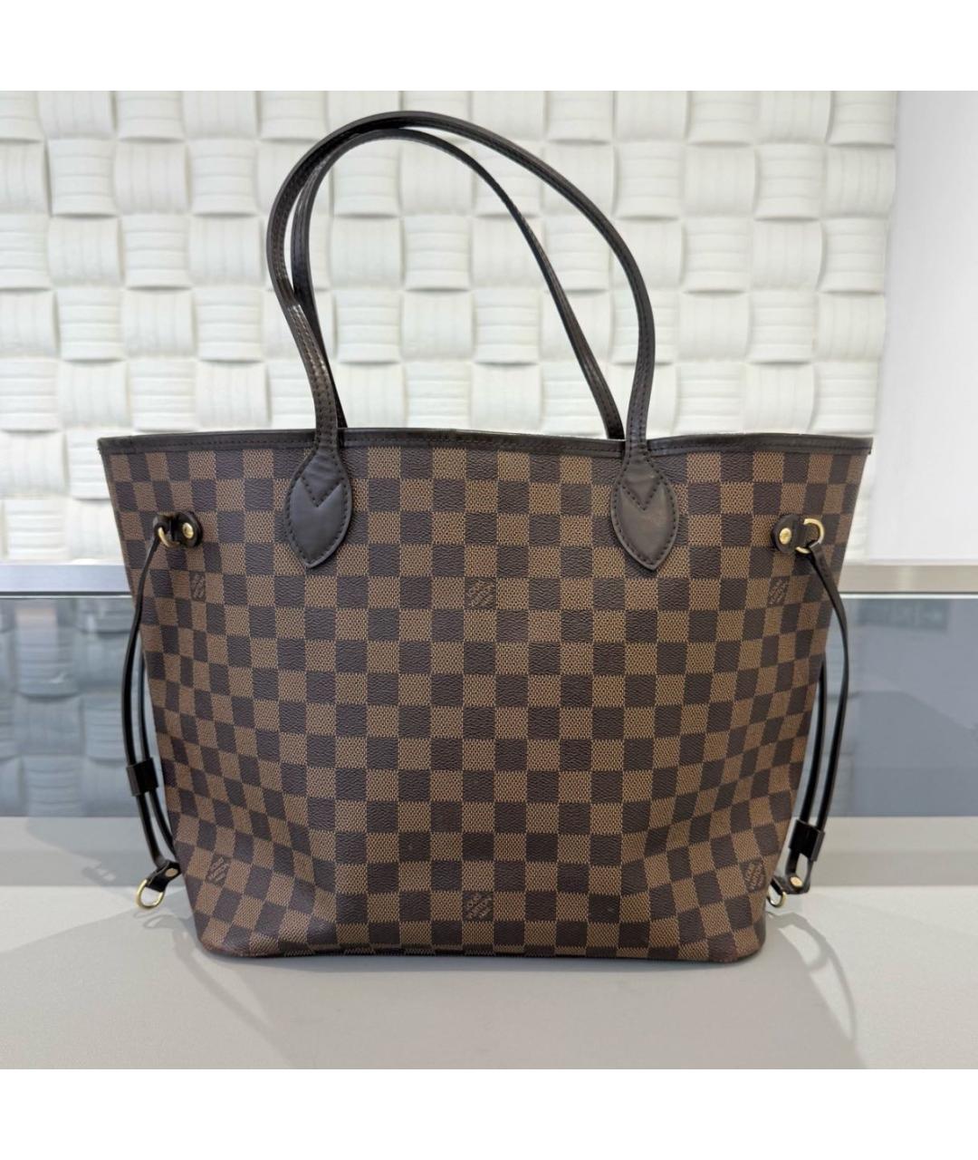 LOUIS VUITTON Коричневая сумка тоут, фото 7