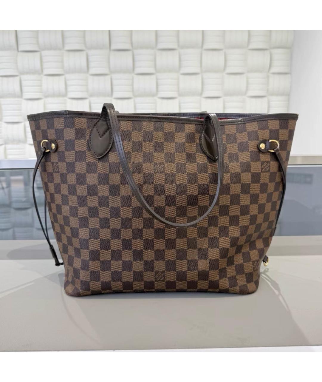 LOUIS VUITTON Коричневая сумка тоут, фото 4