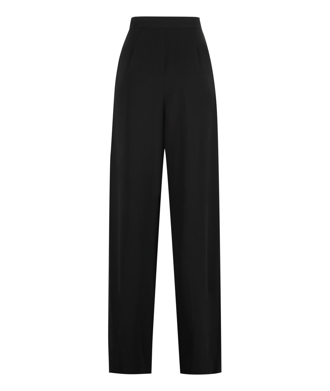 MAX MARA Черные прямые брюки, фото 2