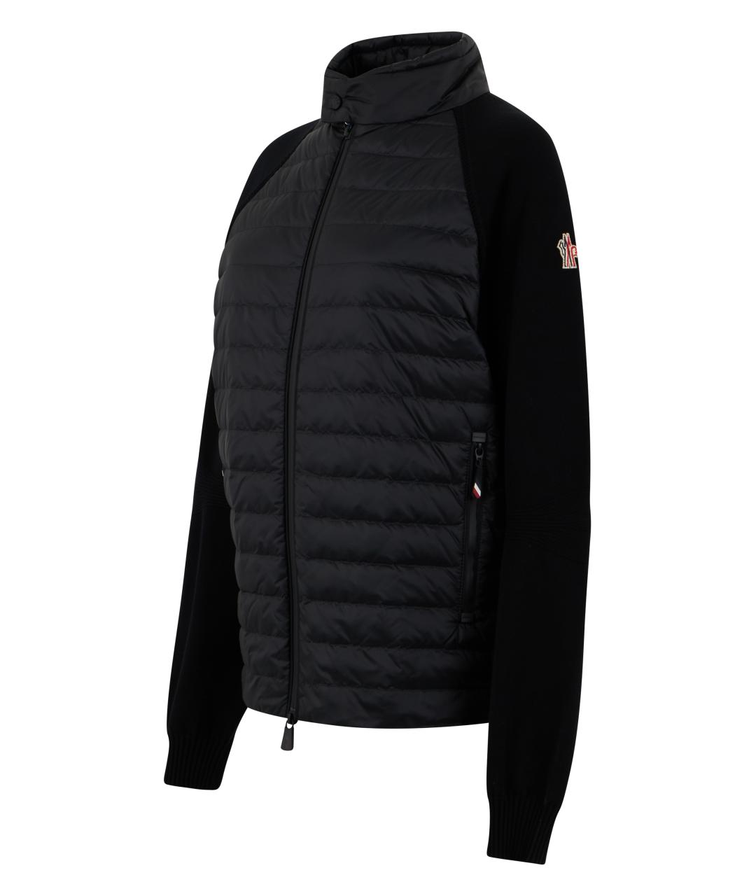 MONCLER GRENOBLE Черная полиамидовая куртка, фото 3