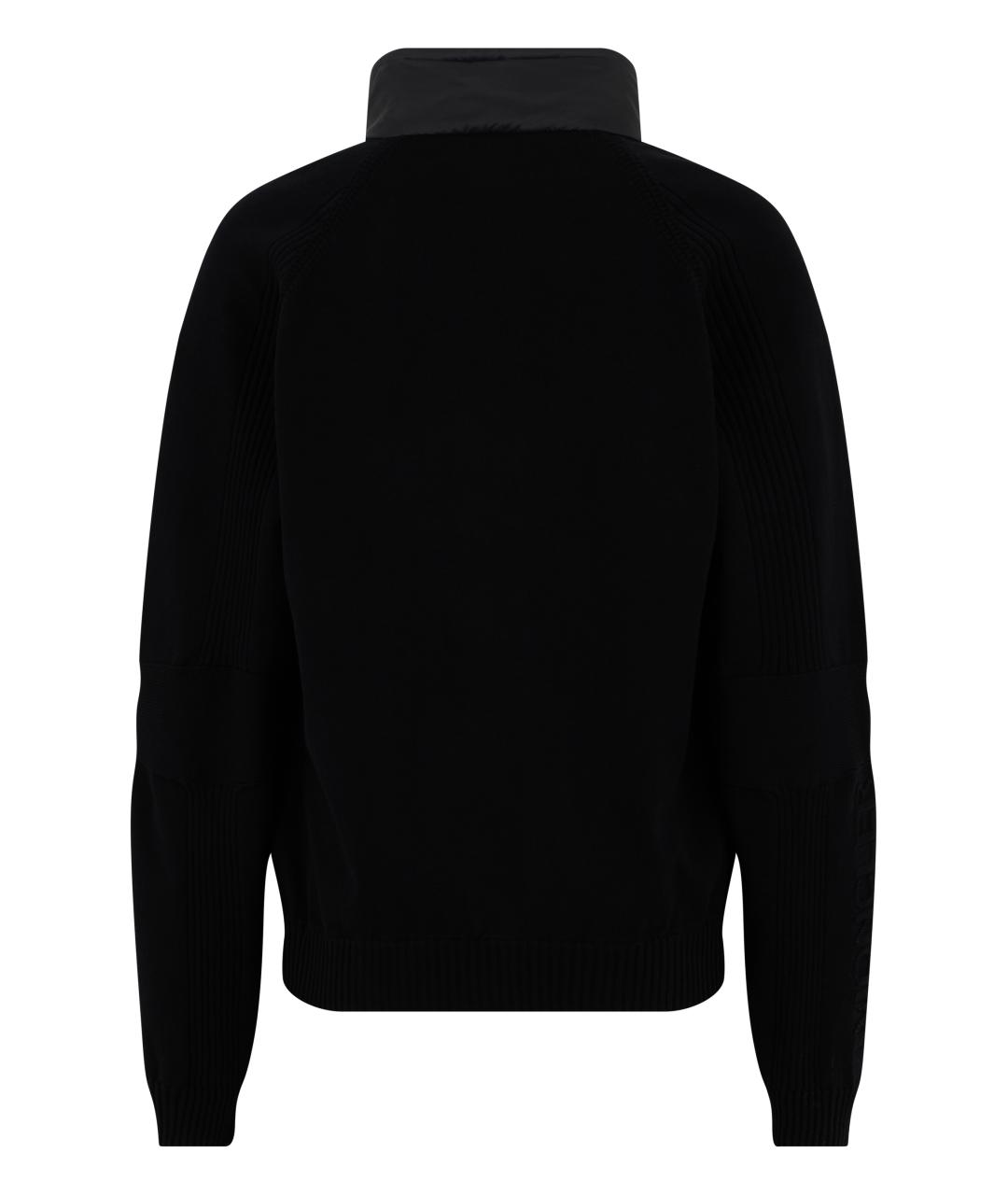 MONCLER GRENOBLE Черная полиамидовая куртка, фото 2