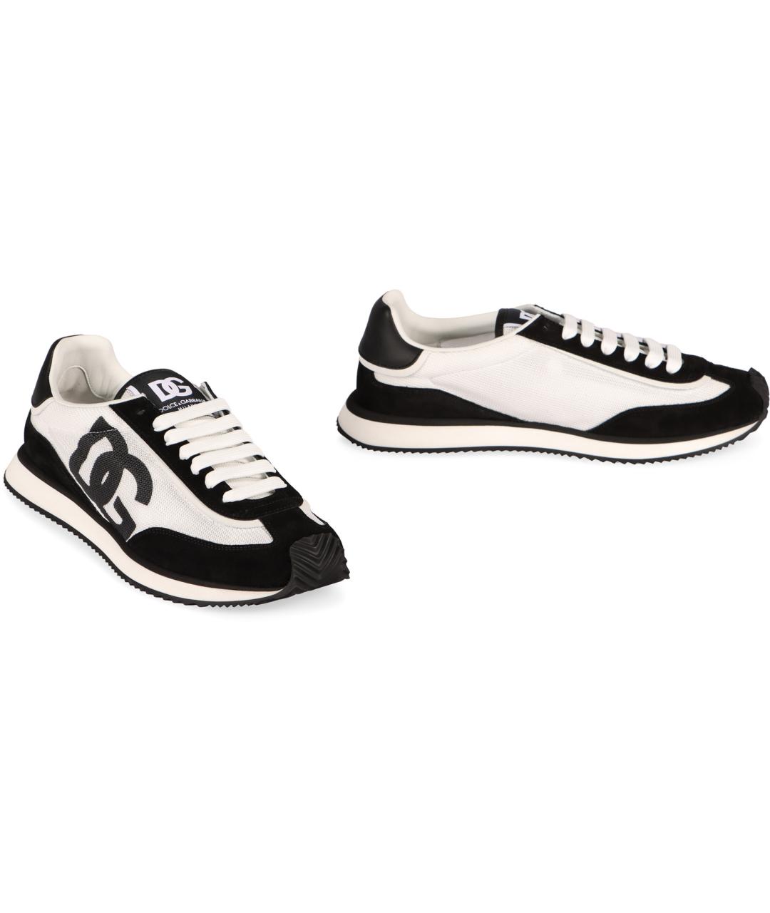 DOLCE&GABBANA Мульти кожаные низкие кроссовки / кеды, фото 3