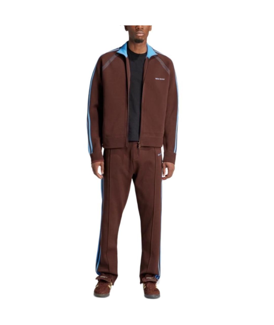 ADIDAS Коричневые прямые брюки, фото 4