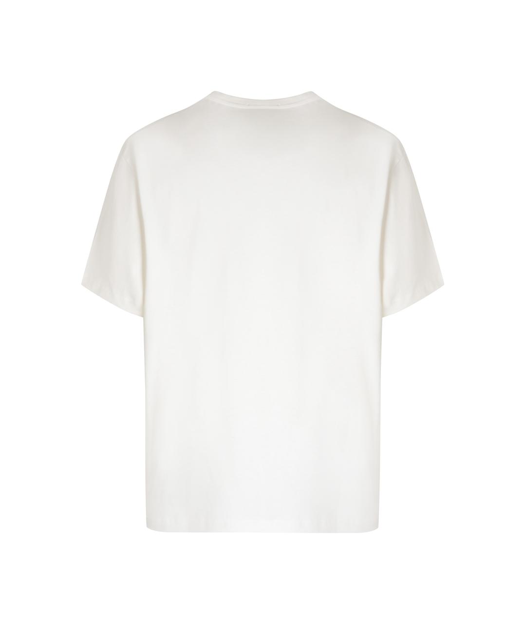 A.P.C. Белая хлопковая футболка, фото 2