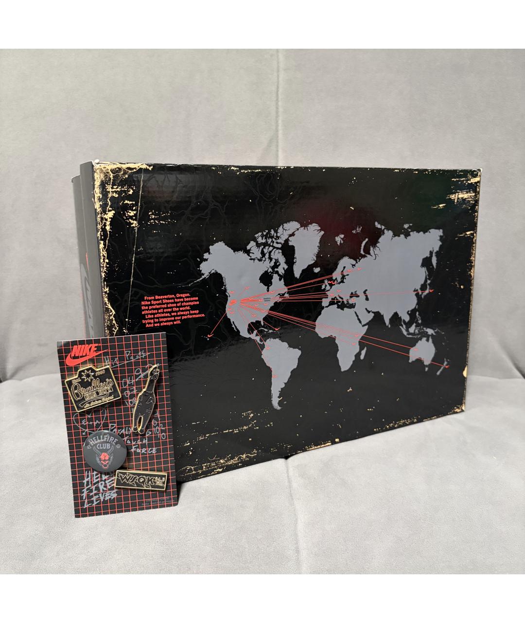 NIKE Красные высокие кроссовки / кеды, фото 9