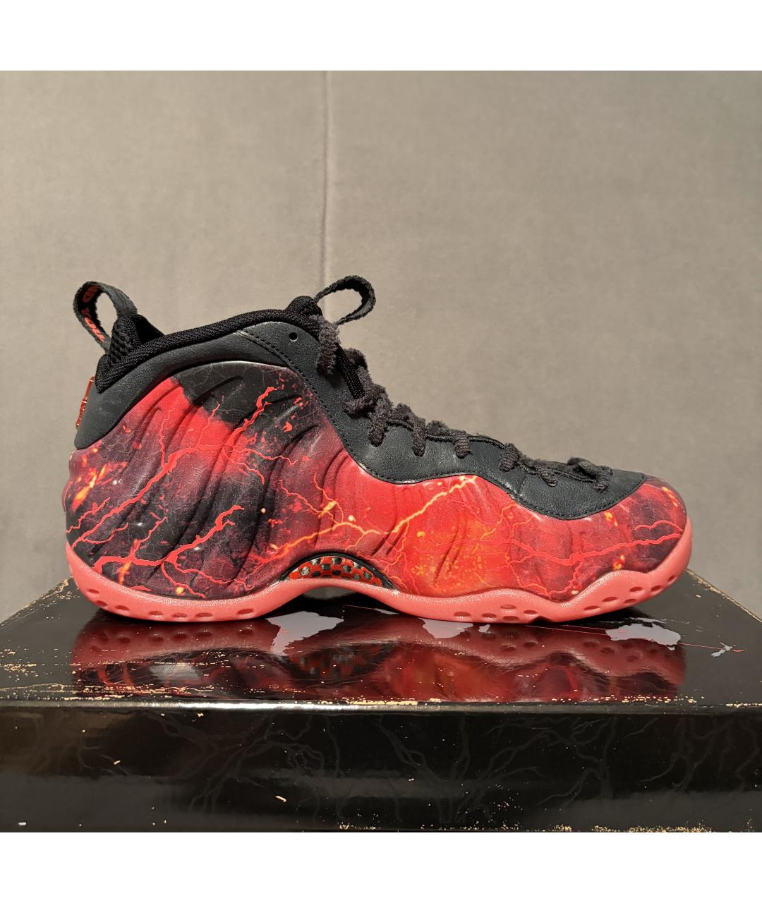 NIKE Красные высокие кроссовки / кеды, фото 5