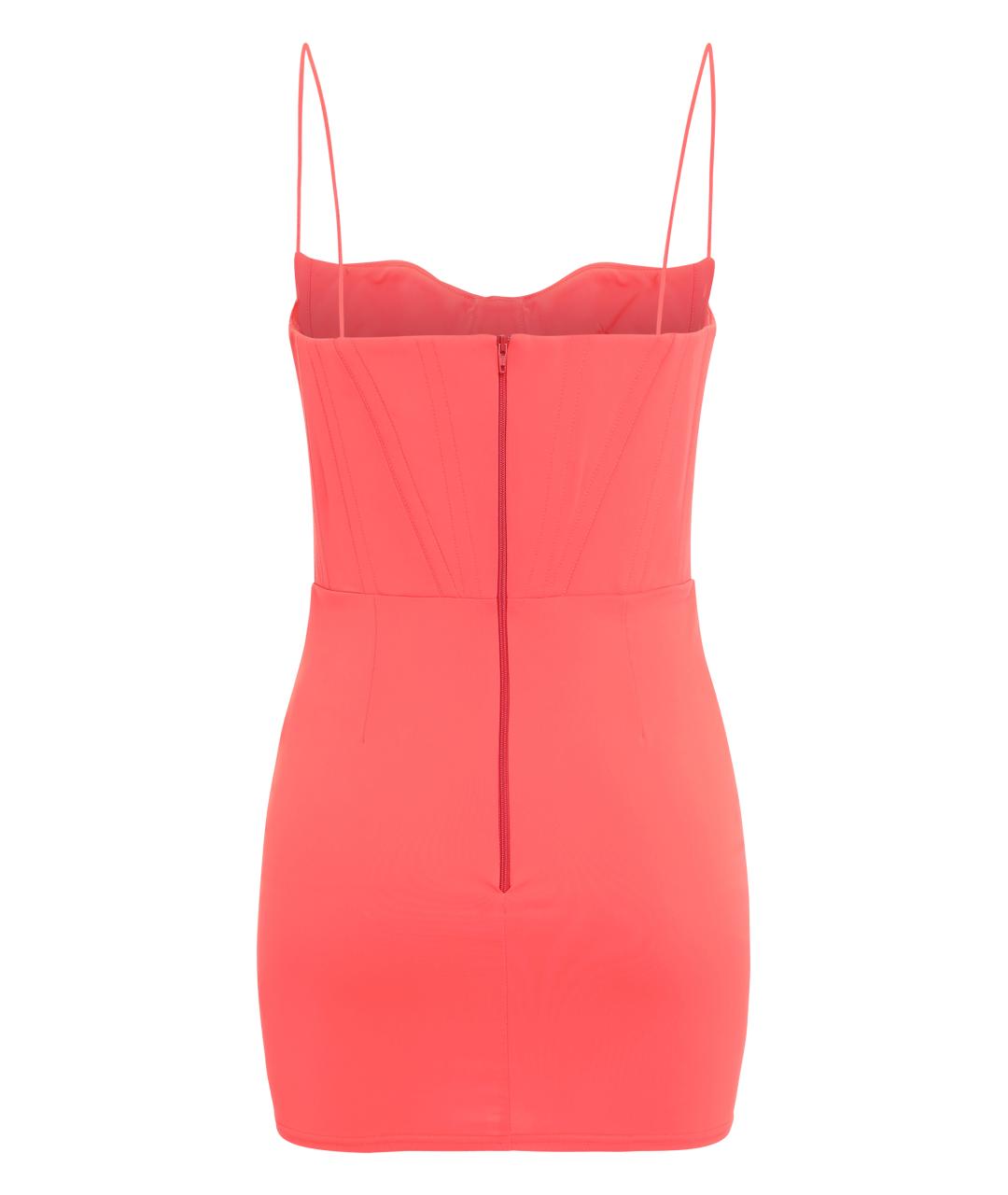 ALEX PERRY Розовое полиамидовое повседневное платье, фото 2