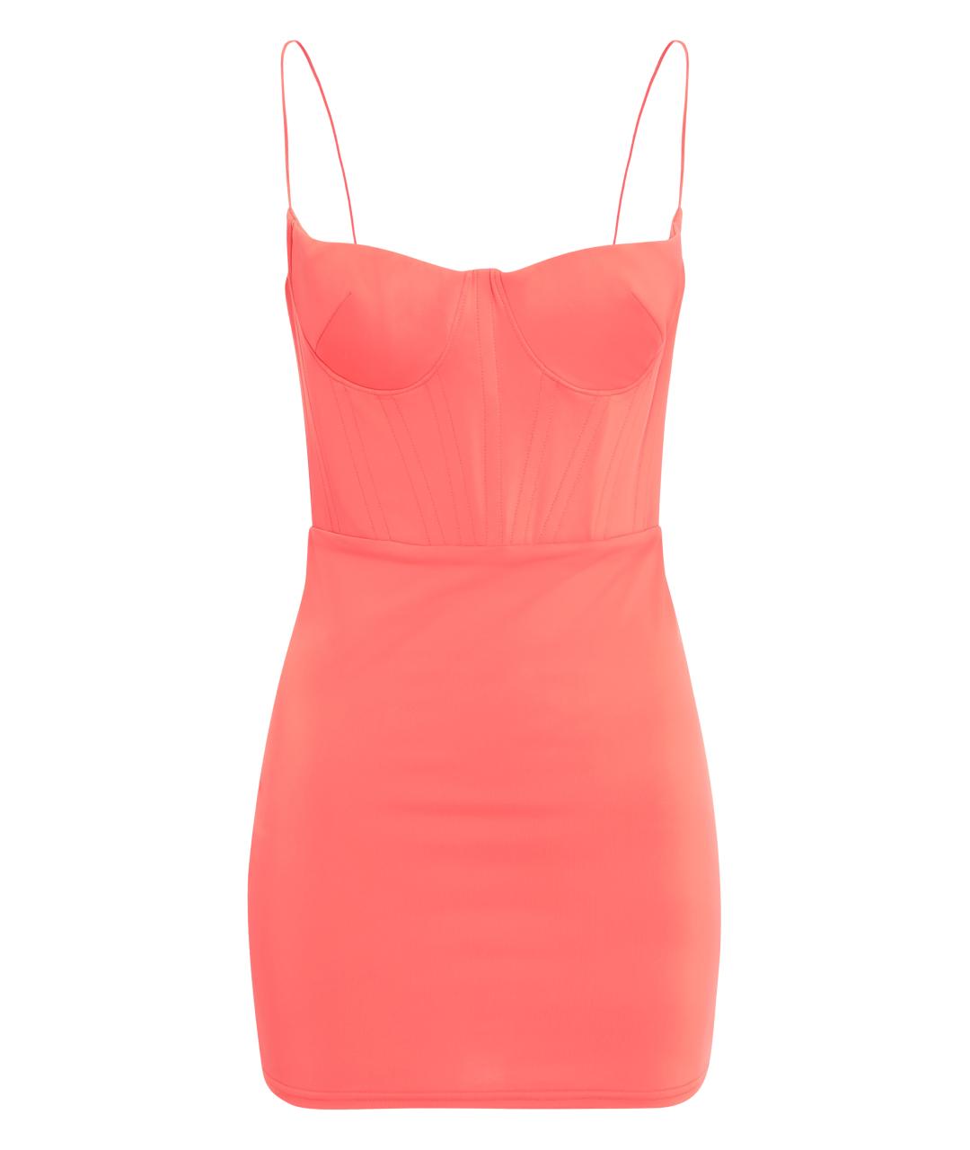 ALEX PERRY Розовое полиамидовое повседневное платье, фото 1