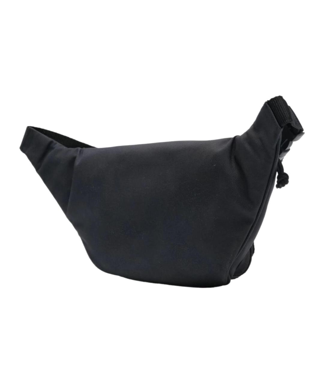 BALENCIAGA Черная хлопковая поясная сумка, фото 2