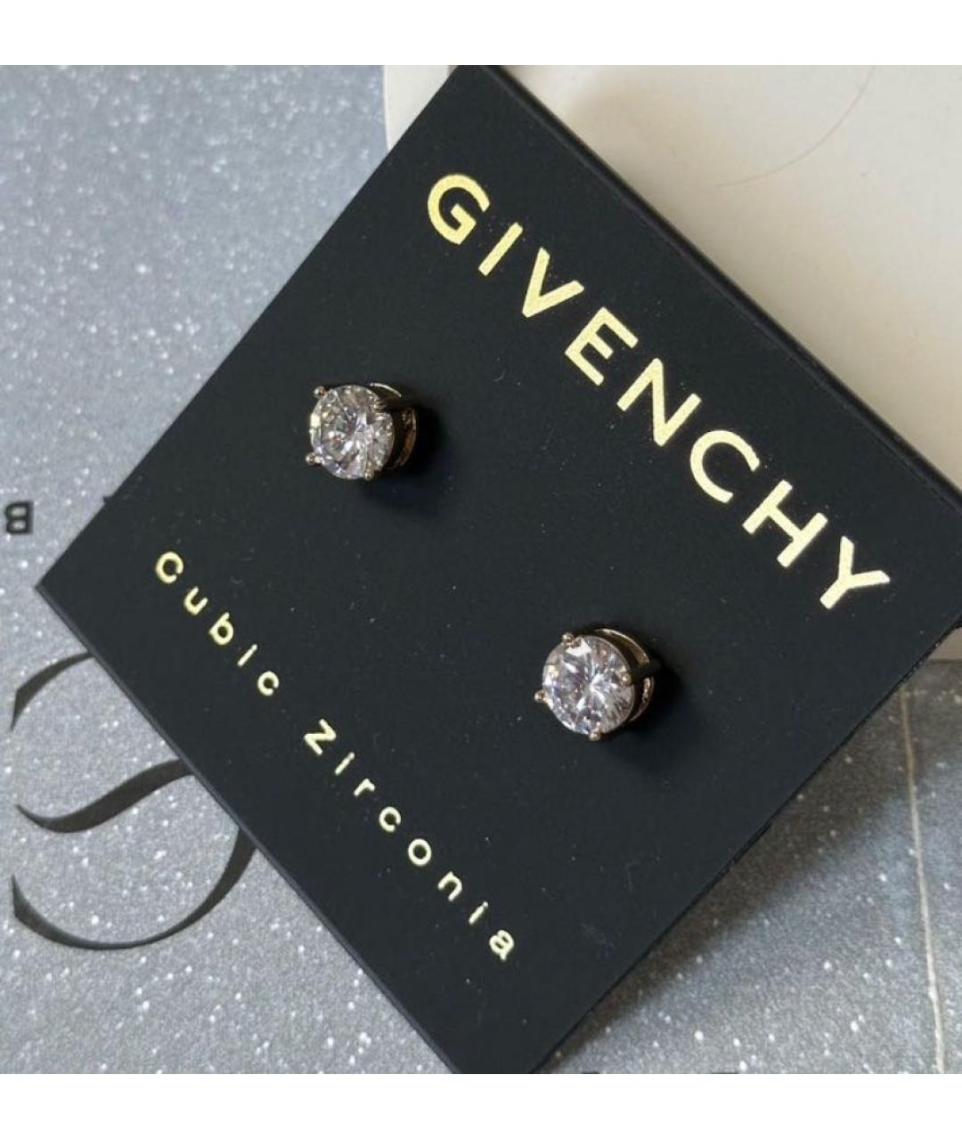 GIVENCHY Серебряные металлические серьги, фото 2