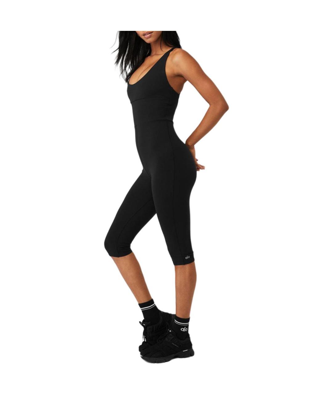 ALO YOGA Черное боди, фото 3
