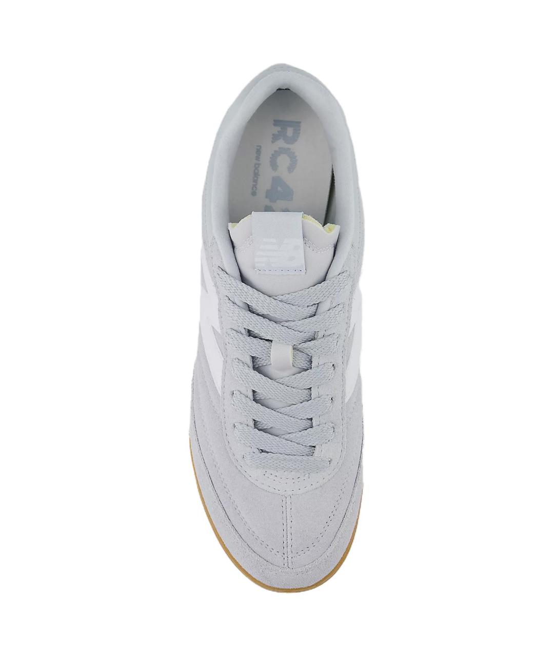 NEW BALANCE Серые замшевые кроссовки, фото 4