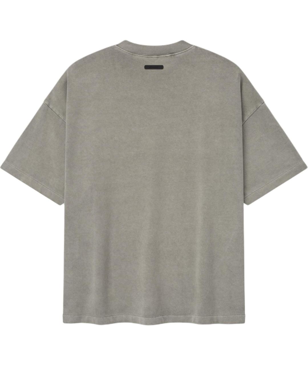 FEAR OF GOD ESSENTIALS Серая футболка, фото 2