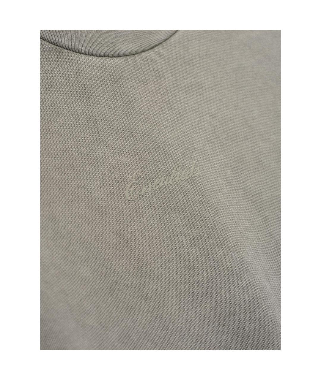 FEAR OF GOD ESSENTIALS Серая футболка, фото 3