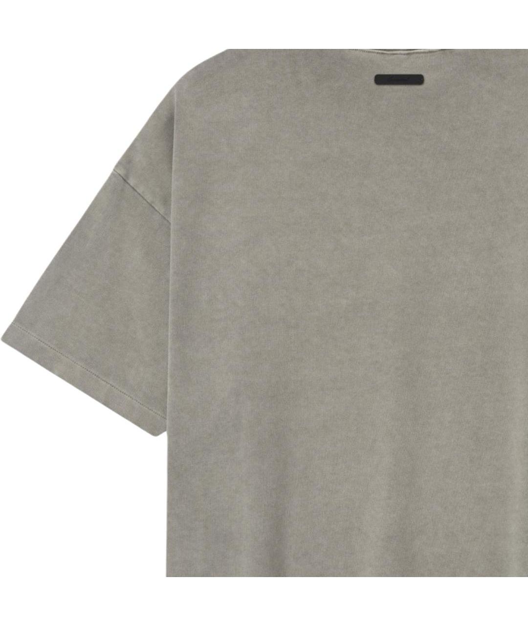 FEAR OF GOD ESSENTIALS Серая футболка, фото 5