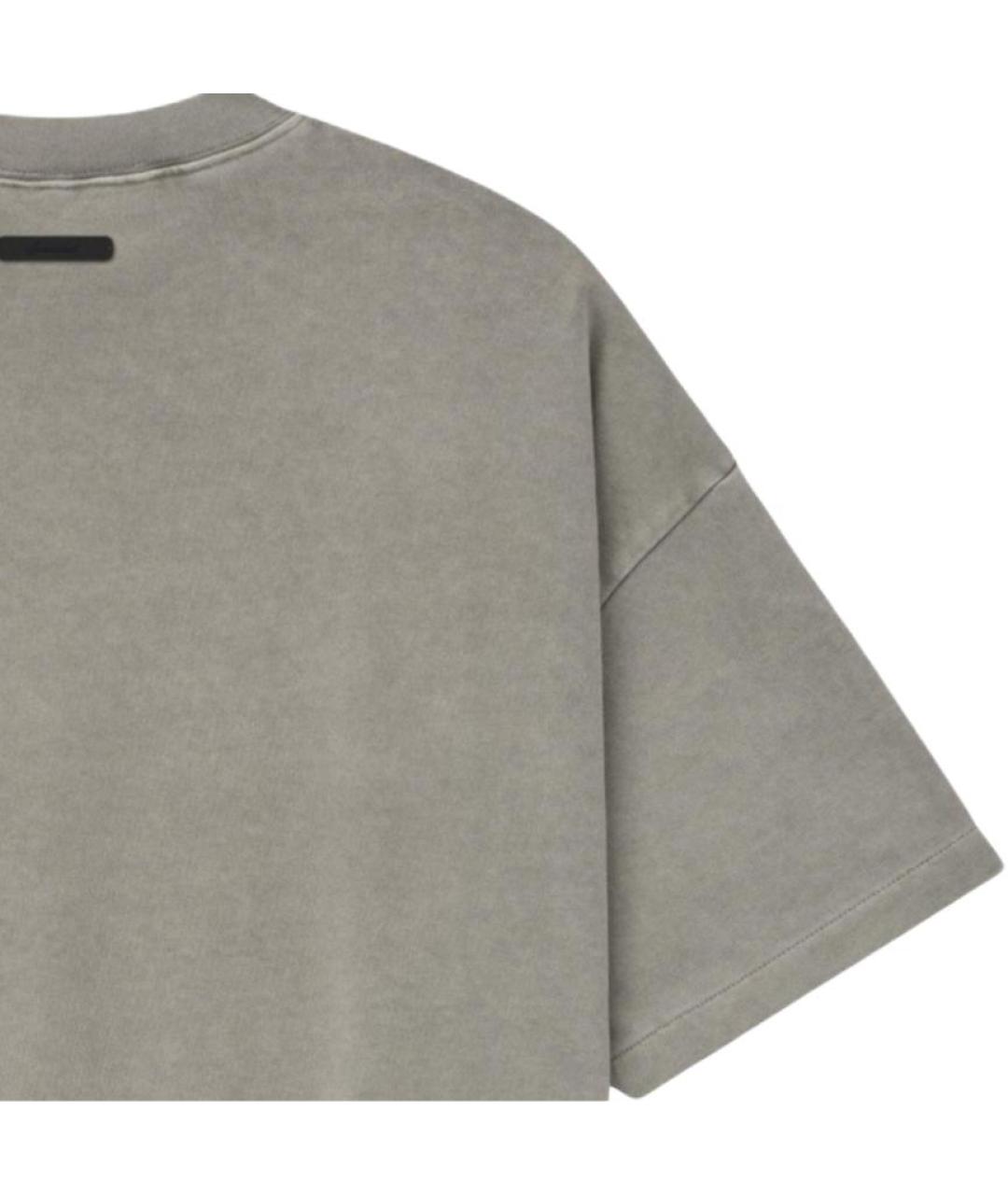 FEAR OF GOD ESSENTIALS Серая футболка, фото 4