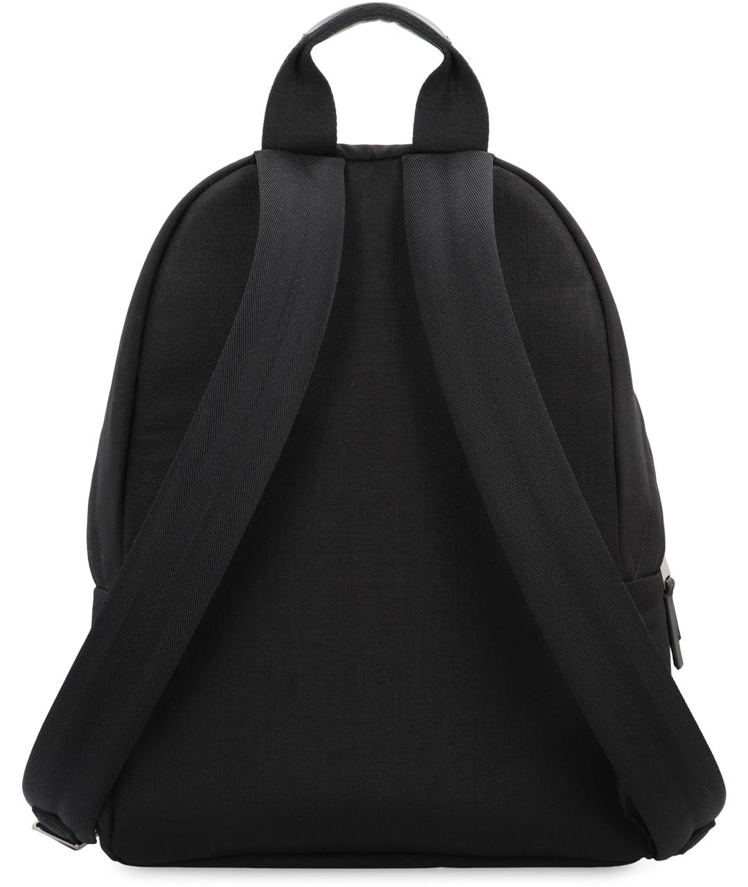 PALM ANGELS Черный тканевый рюкзак, фото 3