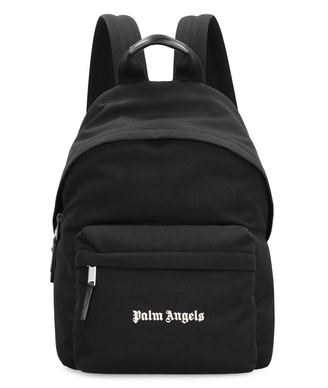 PALM ANGELS Черный тканевый рюкзак, фото 1